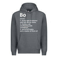 Rock BO Definition Personalized Name Funny Birthday Gift Idea Premium Hoodie - longCreatives