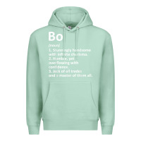Seafoam BO Definition Personalized Name Funny Birthday Gift Idea Premium Hoodie - longCreatives