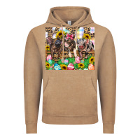 Vintage Coffee easter farm animals Happy Easter Day Vintage Hoodie - CowGirlArtShop
