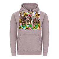 Vintage Zinc easter farm animals Happy Easter Day Vintage Hoodie - CowGirlArtShop