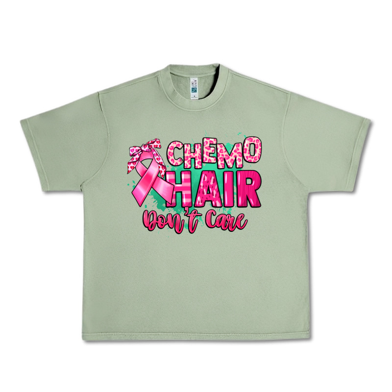 Chemo Hair Don't Care Cancer Awareness Urban Heavy Tee by HowdyJamesFarm | Teevron