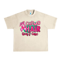 Sandshell Chemo hair don't care Cancer Awareness Urban Heavy Tee - HowdyJamesFarm