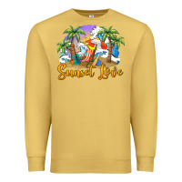 Antique Gold sunset love Premium Sweatshirt - BarkalooDesign