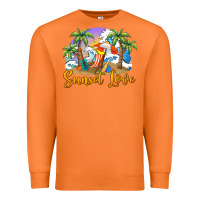 Carrot sunset love Premium Sweatshirt - BarkalooDesign