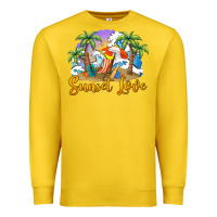 Lemon sunset love Premium Sweatshirt - BarkalooDesign