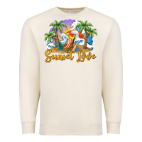 Sandshell sunset love Premium Sweatshirt - BarkalooDesign