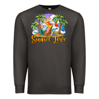 Smoke sunset love Premium Sweatshirt - BarkalooDesign