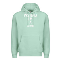 Seafoam pretend i`m a somali shirt funny halloween Premium Hoodie - longCreatives