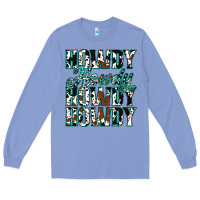 Colony Blue Howdy Cowhide Turquoise Long Sleeve Tee - Jasminsmagicworld