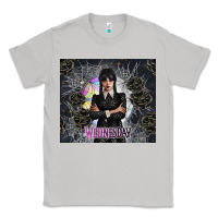 Moon Dust gothic girl with black rose Classic Tee - TumblerDesignByShophia