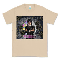 Mushroom gothic girl with black rose Classic Tee - TumblerDesignByShophia
