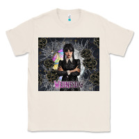 Natural gothic girl with black rose Classic Tee - TumblerDesignByShophia