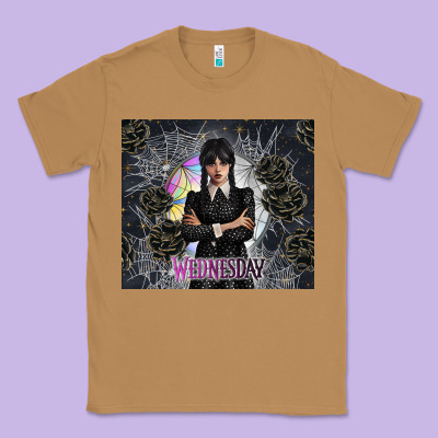 Gothic Girl With Black Rose Classic Tee Designed By Tumblerdesignbyshophia
