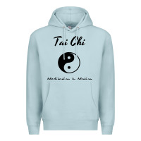 Blue Mist Tai Chi T, Meditation In Motion, Martial Arts Gift Premium Hoodie - longCreatives