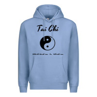 Colony Blue Tai Chi T, Meditation In Motion, Martial Arts Gift Premium Hoodie - longCreatives