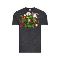 Vintage Black therapy claus Vintage Tee - CowGirlArtShop