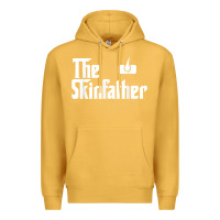 Mustard The Skin Father Funny Dermatology Dermatologist Gift Premium Hoodie - longCreatives