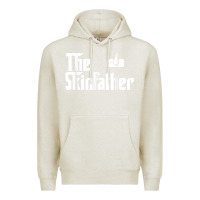 Oatmeal Heather The Skin Father Funny Dermatology Dermatologist Gift Premium Hoodie - longCreatives