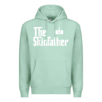 Seafoam The Skin Father Funny Dermatology Dermatologist Gift Premium Hoodie - longCreatives