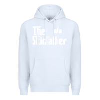 White The Skin Father Funny Dermatology Dermatologist Gift Premium Hoodie - longCreatives