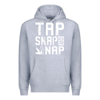 Heather Grey Tap Snap Or Nap Jiu Jitsu Hoodie Brazilian BJJ Gifts Premium Hoodie - longCreatives