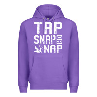 Purple Tap Snap Or Nap Jiu Jitsu Hoodie Brazilian BJJ Gifts Premium Hoodie - longCreatives