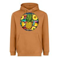 Meerkat pineapple leopard Heavyweight Hoodie - BarkalooDesign