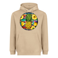 Mushroom pineapple leopard Heavyweight Hoodie - BarkalooDesign