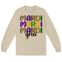 Mushroom mardi mardi mardi gras Long Sleeve Tee - OliviaCreatesArt