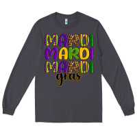 Smoke mardi mardi mardi gras Long Sleeve Tee - OliviaCreatesArt