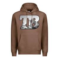 Chestnut TB Tampa Bay City Skyline of Tampa Bay, Florida Premium Hoodie - longCreatives