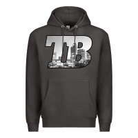 Smoke TB Tampa Bay City Skyline of Tampa Bay, Florida Premium Hoodie - longCreatives