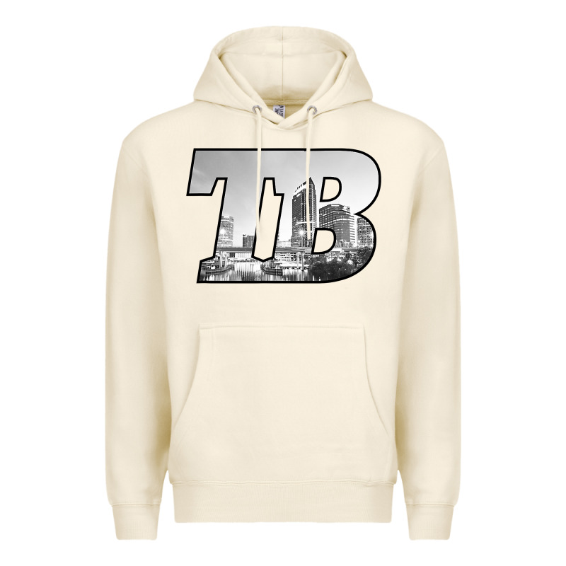 Tb Tampa Bay City Skyline Of Tampa Bay, Florida Premium Hoodie by longCreatives | Teevron