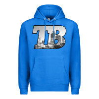 True Royal TB Tampa Bay City Skyline of Tampa Bay, Florida Premium Hoodie - longCreatives