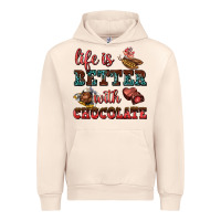 Sandshell life is better with chocolate Urban Hoodie - AdoDesignShop