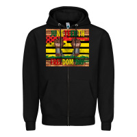 Black juneteenth freedom day tumbler Zipper Hoodie - Artiststas