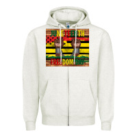 Oatmeal Heather juneteenth freedom day tumbler Zipper Hoodie - Artiststas