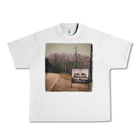 Lunar Rock Twin Peaks City Limits Welcome Sign Vintage Urban Heavy Tee - longCreatives