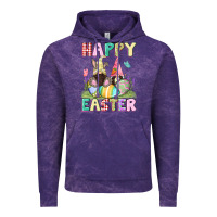 Cloud Purple Happy Easter gnomies Easter Day Vintage Hoodie - CowGirlArtShop