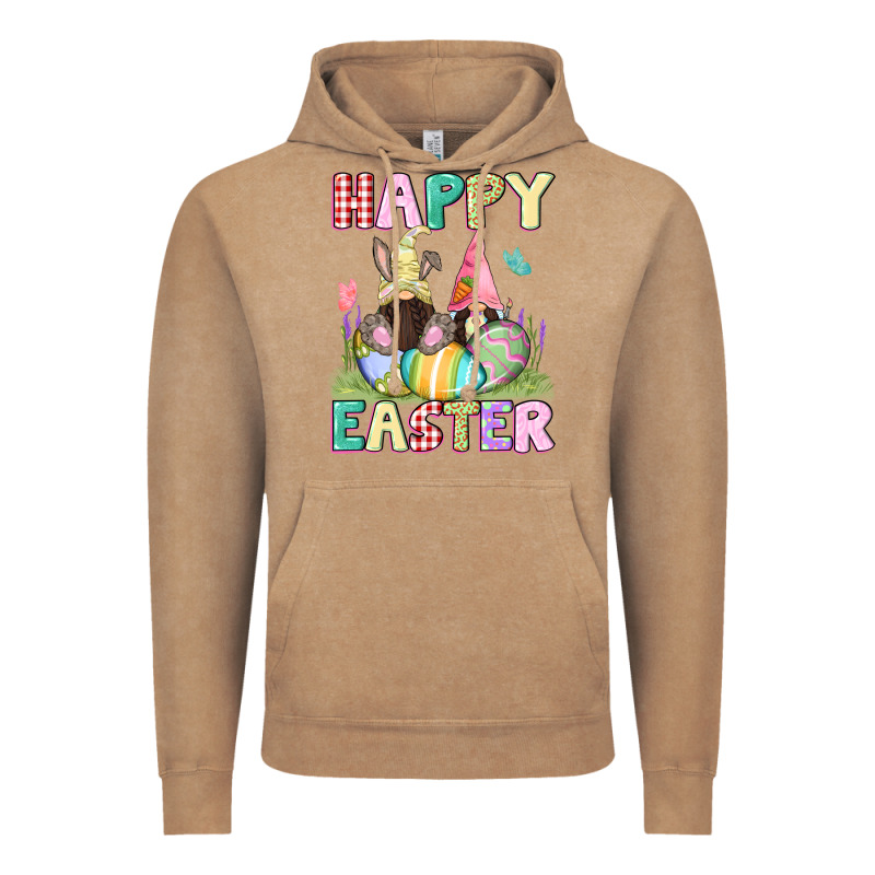 Happy Easter Gnomies Easter Day Vintage Hoodie by CowGirlArtShop | Teevron