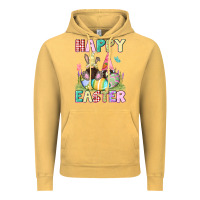 Vintage Mustard Happy Easter gnomies Easter Day Vintage Hoodie - CowGirlArtShop