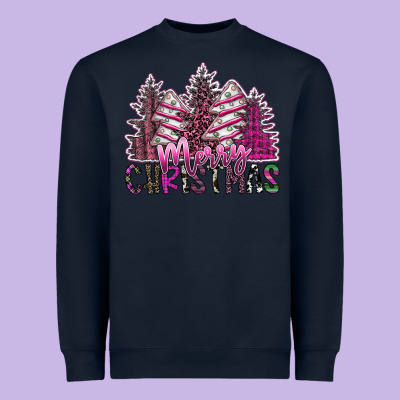 Merry Christmas Heavyweight Sweatshirt Designed By Sublimationcraftshop