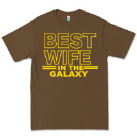 Cacao BEST WIFE IN THE GALAXY Premium Tee - Bettercallsaul