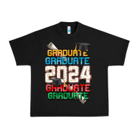 Black graduate 2024 Urban Heavy Tee - CowGirlArtShop