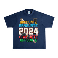 Navy graduate 2024 Urban Heavy Tee - CowGirlArtShop
