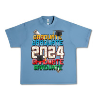 Pebble Blue graduate 2024 Urban Heavy Tee - CowGirlArtShop