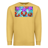 Antique Gold crab and starfish  cup Premium Sweatshirt - BarkalooDesign