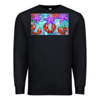 Black crab and starfish  cup Premium Sweatshirt - BarkalooDesign