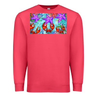 Cardinal crab and starfish  cup Premium Sweatshirt - BarkalooDesign