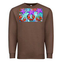 Chestnut crab and starfish  cup Premium Sweatshirt - BarkalooDesign